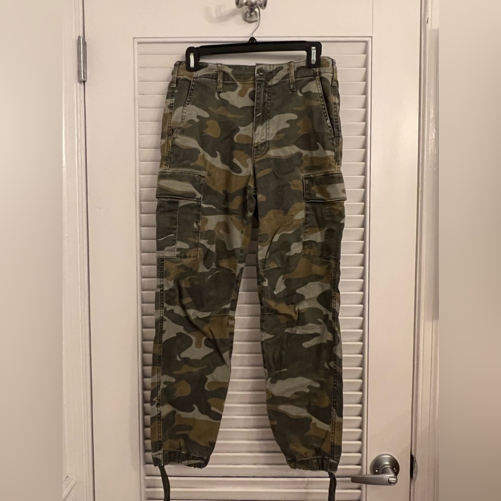 MOTHER Camo Cargo Pants
